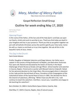 Mary, Mother of Mercy Parish