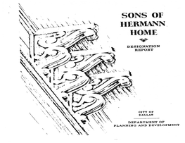 Sons of Hermann Landmark Nomination Form