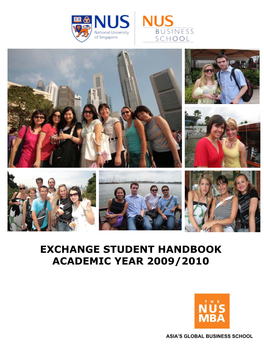 Exchange Student Handbook Academic Year 2009/2010