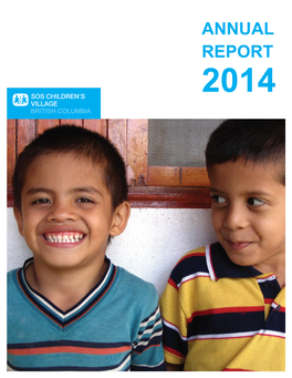 Annual Report 2014 British Columbia