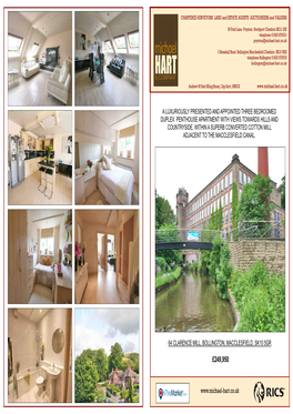 64 Clarence Mill, Bollington, Macclesfield, Sk10 5Gr