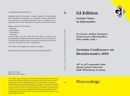 GI-Edition Proceedings