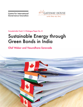 Sustainable Energy Through Green Bonds in India