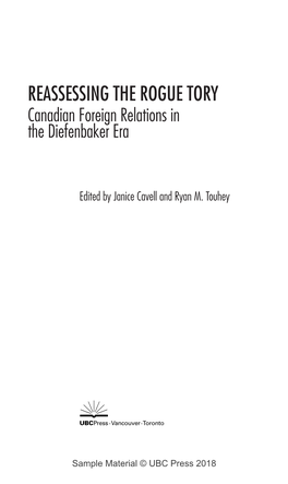 Canadian Foreign Relations in the Diefenbaker Era