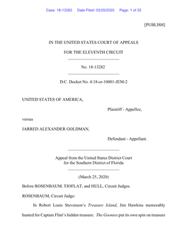 Case: 18-13282 Date Filed: 03/25/2020 Page: 1 of 25