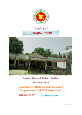 Profile of KHAJRA UNION