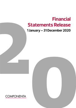 2 0Financial Statements Release