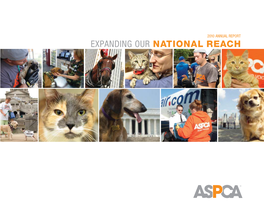 EXPANDING OUR NATIONAL REACH Review of 2010: a Letter from Our President & CEO