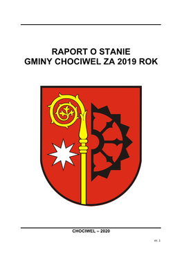 Raport O Stanie Gminy Chociwel Za 2019 Rok