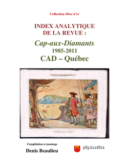 Cap-Aux-Diamants CAD – Québec