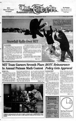 MIT Team Garners Seventh Place ROTC