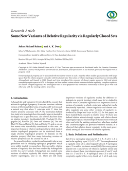 Some New Variants of Relative Regularity Via Regularly Closed Sets