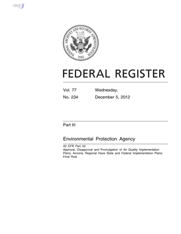 Environmental Protection Agency