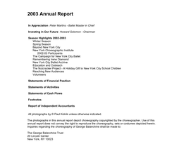 Independent Auditors' Report