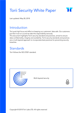 Torii Security White Paper