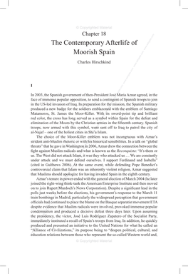 The Contemporary Afterlife of Moorish Spain 229 © Copyrighted Material