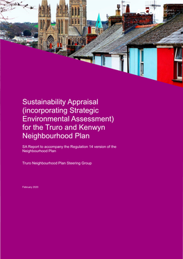 Truro and Kenwyn Sustainability Appraisal