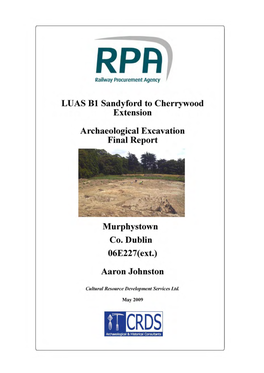 Final Archaeological Excavation Report Murphystown
