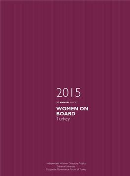 WOMEN on BOARD Turkey