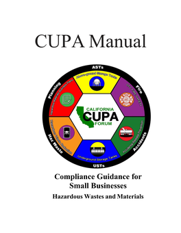 Compliance Guidance for Small Businesses Hazardous Wastes and Materials