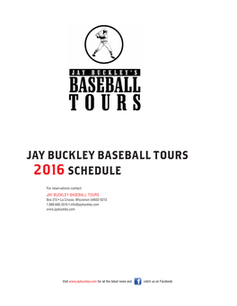 2016Schedule