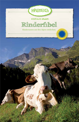 Rinderfibel Rinderrassen Aus Den Alpen Entdecken