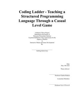 Kimi's Coding Game Thesis