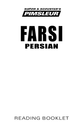 Farsi • Persian