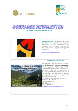 To Read the Newsletter (PDF)