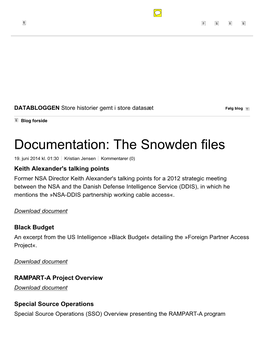 The Snowden Files 19