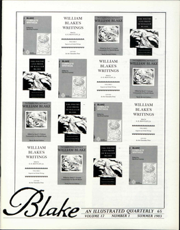 Issue of Blake