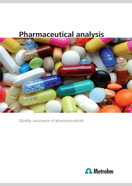 Pharmaceutical Analysis