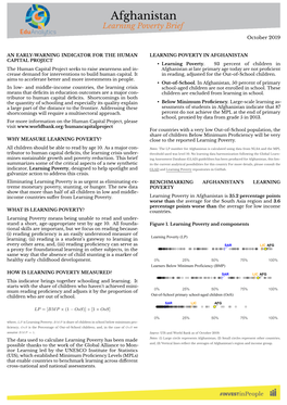 Learning Poverty Brief