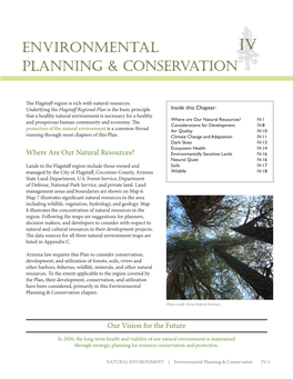 Environmental Planning & Conservation