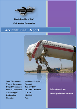 Accident Final Report