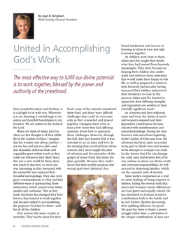 United in Accomplishing God's Work