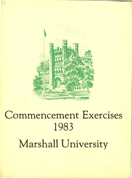 Commencement 1983