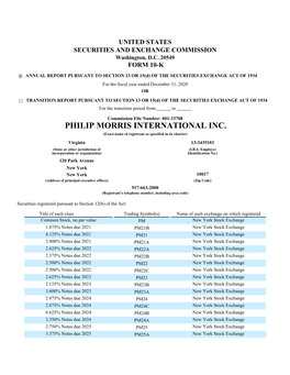 PM 12.31.20 Form 10K Wrap (Incl F/S & MD&A)