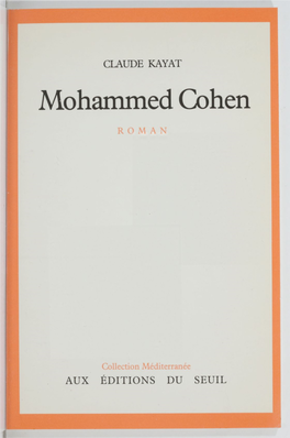 Mohammed Cohen