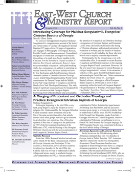 Evangelical Christian Baptists of Georgia Mark R