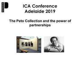 ICA Conference Adelaide 2019