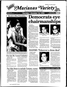 Democrats ·Eye Chairmanships