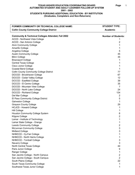 2001-2002 ASALFS Additional Education