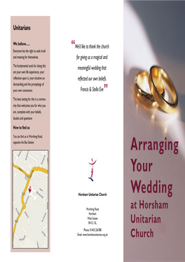 Unitarian Wedding Leaflet Rev4.Pub