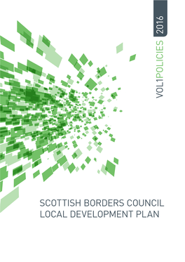Scottish Borders Council Local Development Plan 2016