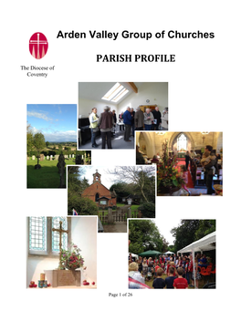 Arden Valley Group of Churches PARISH PROFILE
