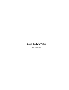 Aunt Judy's Tales