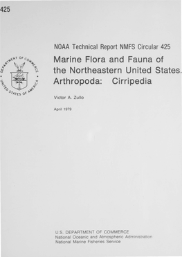 Marine Flora and Fauna of the Northeastern United States. Arthropoda: Cirripedia