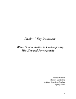 Shakin' Exploitation