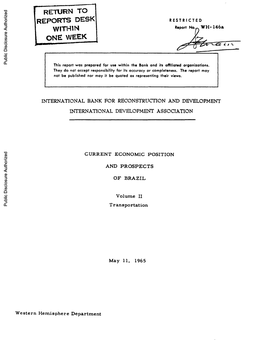 World Bank Document